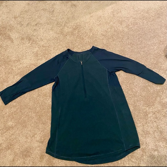 lululemon athletica Tops - Lululemon shirt size small (or 4) Green-blue